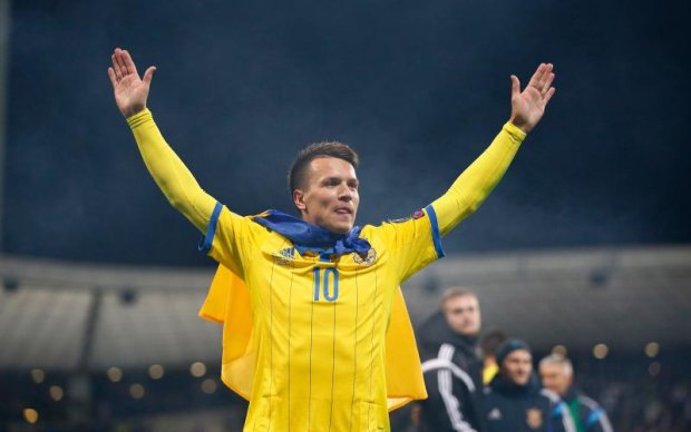 Коноплянка вышел на четвертое место в списке бомбардиров сборной Украины