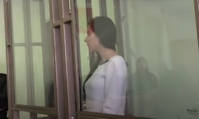 Суд над женщиной, скриншот: Youtube