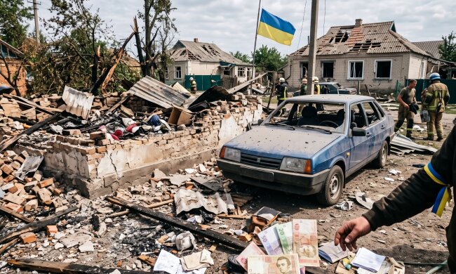 вибух Піщанка зруйновані будинки
