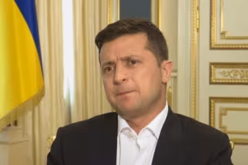 Володимир Зеленський скріншот YouTube