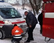 Из-за снега женщина едва успела в роддом