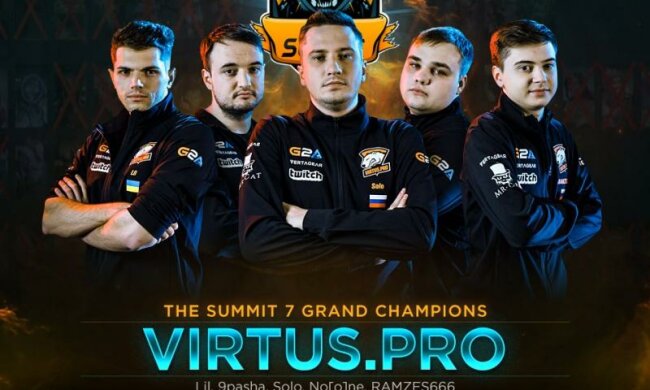 Virtus Pro - победители турнира по Dota 2 The Summit 7