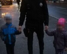 Діти кілька днів були замкнені одні в квартирі, фото: Facebook Патрульна поліція України