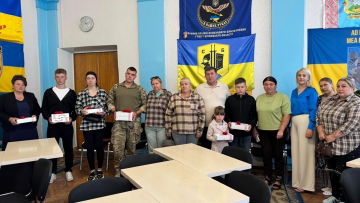 Оберіг «Батьківське серце» для дітей полеглих захисників