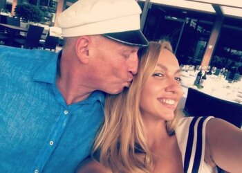 Оля Полякова з чоловіком, фото: Instagram