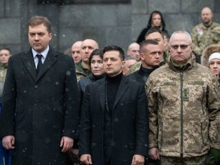 Зеленський вшанував пам’ять, фото з сайту президента