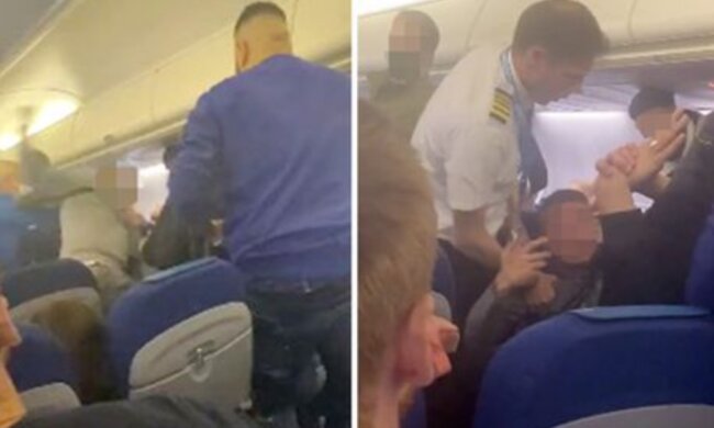 Бійка в літаку