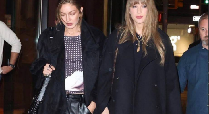 Джиджи Хадид и Тейлор Свифт, фото из соцсетей
