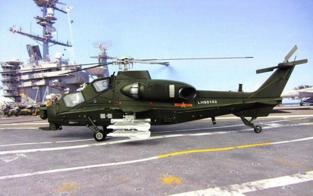 Китай добавит автономности боевым вертолетам