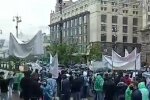 Разъяренные киевляне нагрянули к Кличко, Крещатик перекрыт - "Ни квартир, ни денег!"