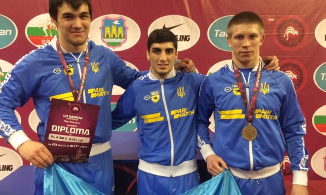 Украинские борцы завоевали две медали на Чемпионате Европы