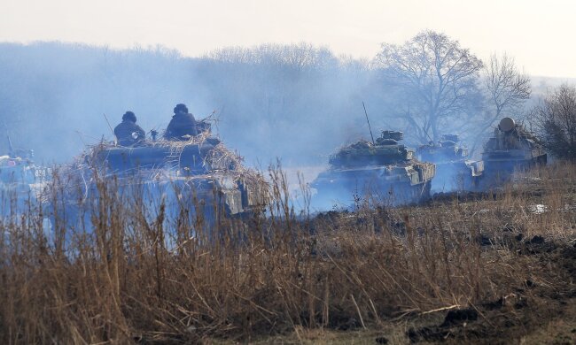 украинские военные, фото с Facebook