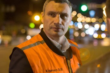 З упевненістю в завтрашній день Кличко "анонсував" метро на Виноградар