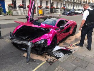 Pink McLaren 570S, gizchina