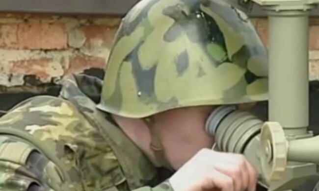 Российский оккупант, фото: скриншот из видео