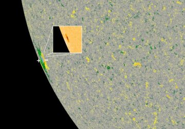 Вспышки на Солнце. Фото: spaceweather.com