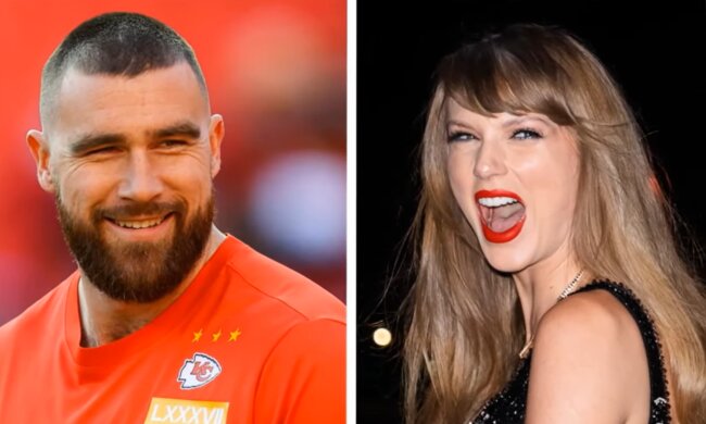 Тейлор Свіфт та Тревіс Келсі, фото з соцмереж