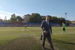 Зеленский на стадионе "Кривбаса", скриншот: YouTube
