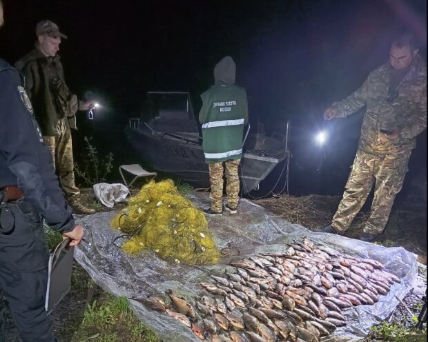незаконный лов рыбы