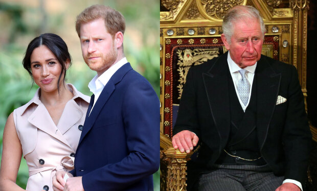 Принц Гарри, Меган Маркл и принц Чарльз, фото Getty Images