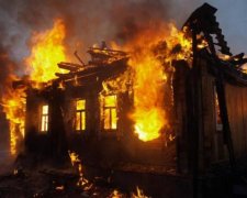 Многодетная мать героически вытащила детей из пылающего дома: фото