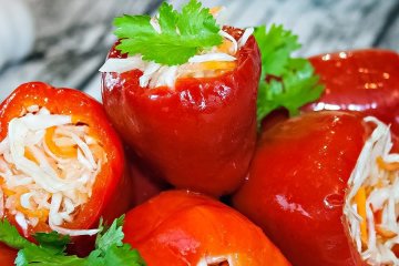 Перець фарширований овочами: найсмачніший рецепт