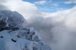 снег в Карпатах