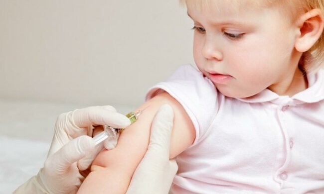 В Украине самый большой уровень не вакцинированных детей