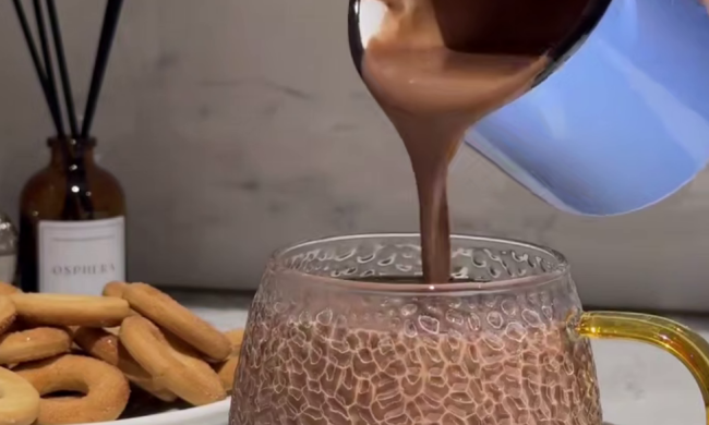 Горячий шоколад, кадр из видео