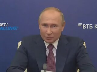 Володимир Путін, фото: кадр з відео