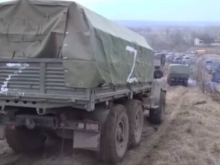 Російські окупанти, фото: скріншот із відео