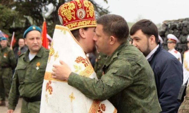 Стало известно, как попы "обслуживают" террористов Донбасса