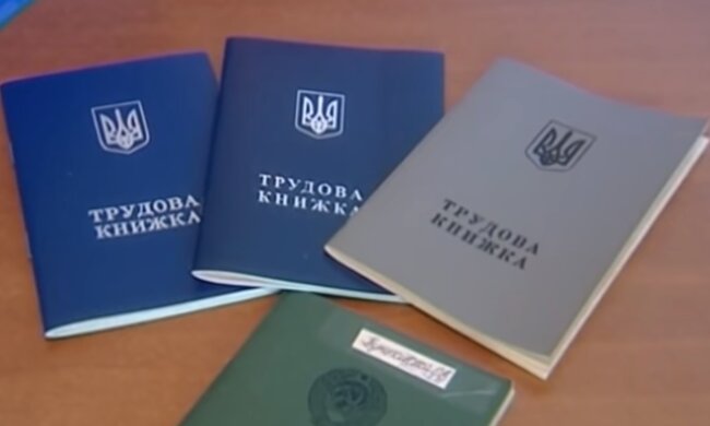 Трудовые книжки, кадр из видео