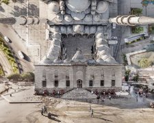 Казкові панорами Стамбула всередині сфери (фото)