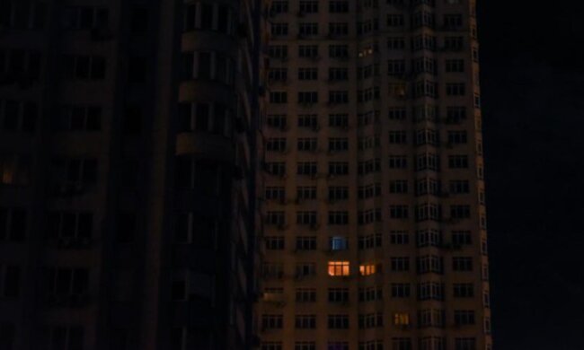 Украина без света, скриншот: YouTube