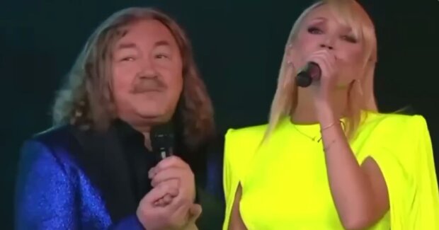Николаев и Орбакайте. Фото: кадр с видео