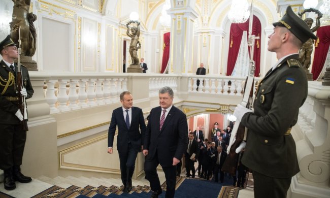 Зустріч Порошенка з Президентом Європейської Ради