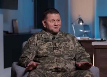 Валерій Залужний, кадр з інтерв'ю Дмитру Комарову