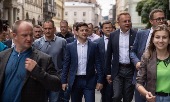 Владимир Зеленский во Львове