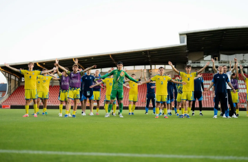 Юношеская сборная Украины по футболу U-19, фото: УАФ