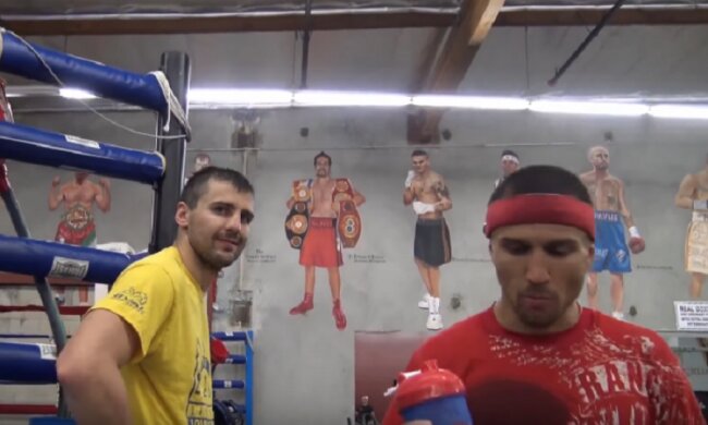 Ломаченко, Усик та Гвоздик провели спільне тренування