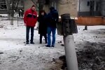 Снаряд, що не розірвався. Фото: скрін youtube