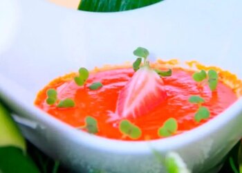 Рецепт с клубникой, скрин, recetin.com
