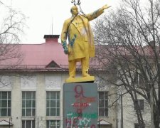 Триметрового Леніна вкрали в Кіровоградській області