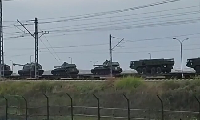 Військова техніка, скрин: t.me/u_now/64503