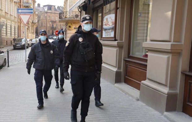 Коронавирус в Украине, фото: Национальная полиция