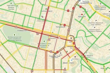 Репетиция парада парализовала весь Киев