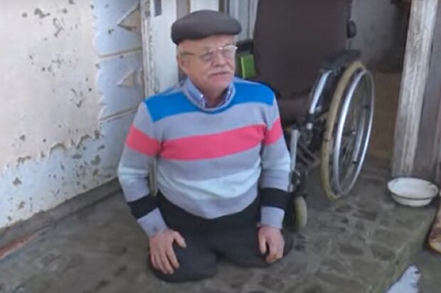 Пенсіонер Ярослав, кадр з репортажу СТБ: YouTube