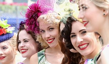 Буйство цветов и красок на Royal Ascot 