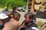 Украинцы поймали "черных лесорубов", скриншот: YouTube